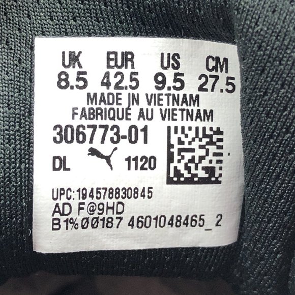 Puma PL RS-Fast Porsche Legacy 911 Shoes Sneakers Mens 8 Low Top Black 306773-01 - Picture 13 of 14